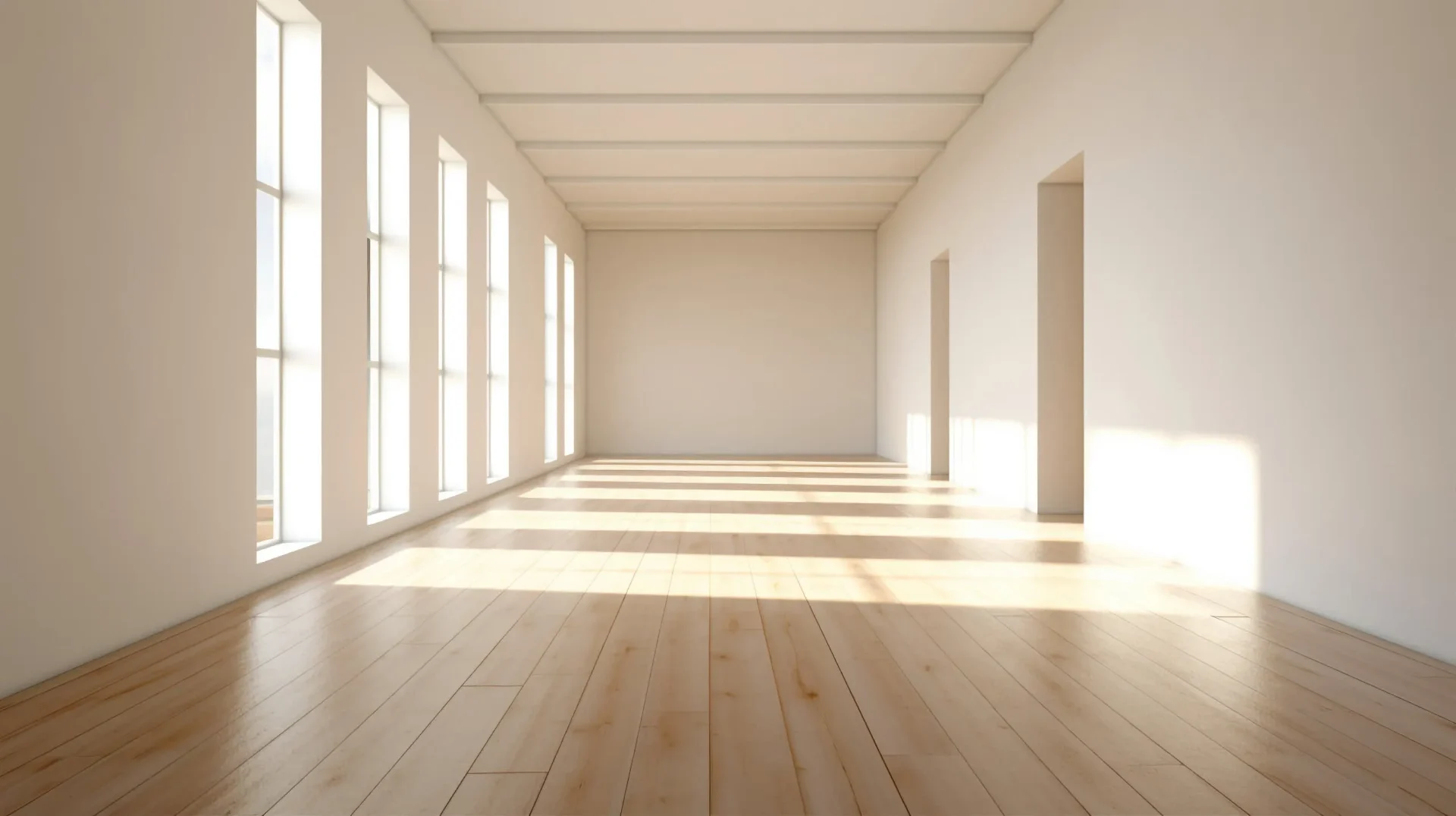 Light hardwood flooring with neutral tones in bright San Antonio interior