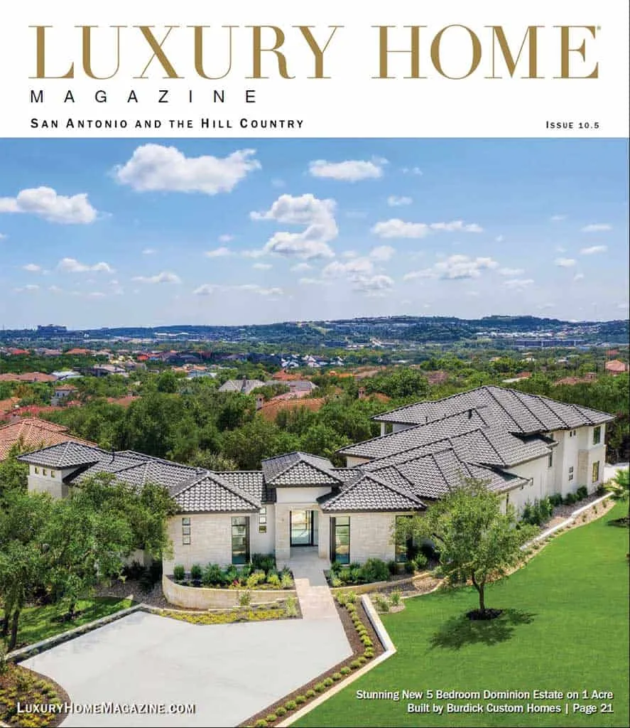 Luxury Home Magazine San Antonio and Hill Country cover