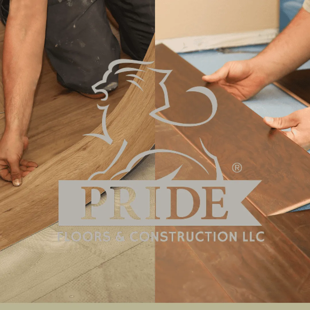 Professional vinyl and laminate flooring installation comparison in San Antonio home