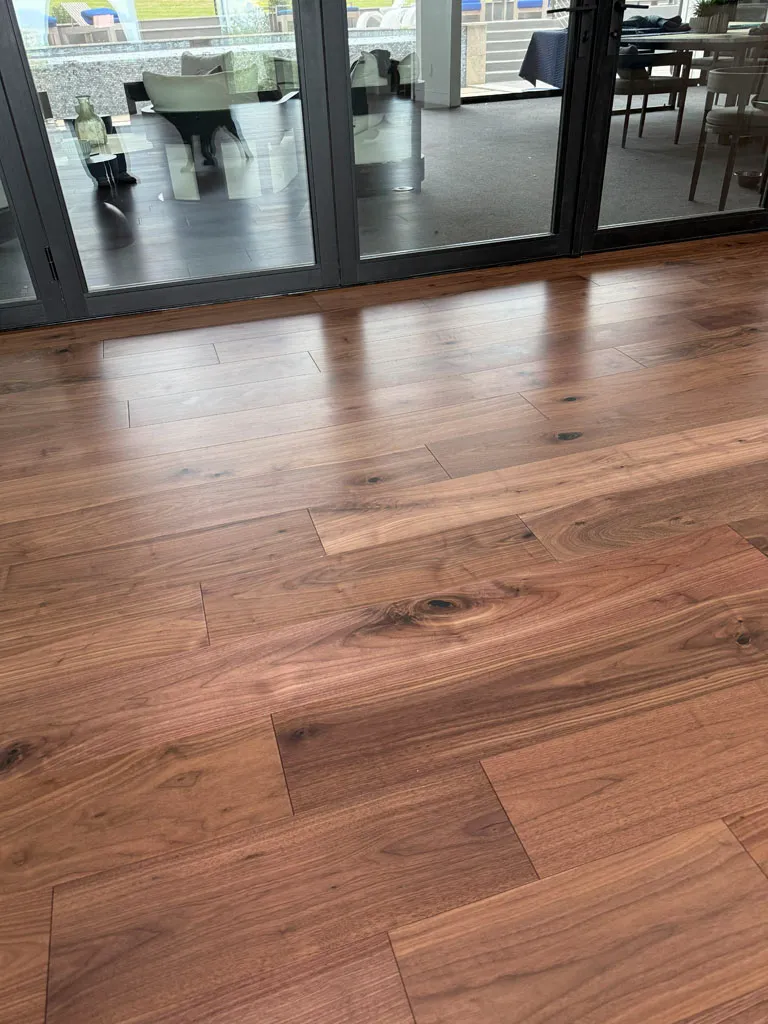 Anderson Tuftex Revival Walnut Era Wood flooring installation in San Antonio, TX by Pride Floors