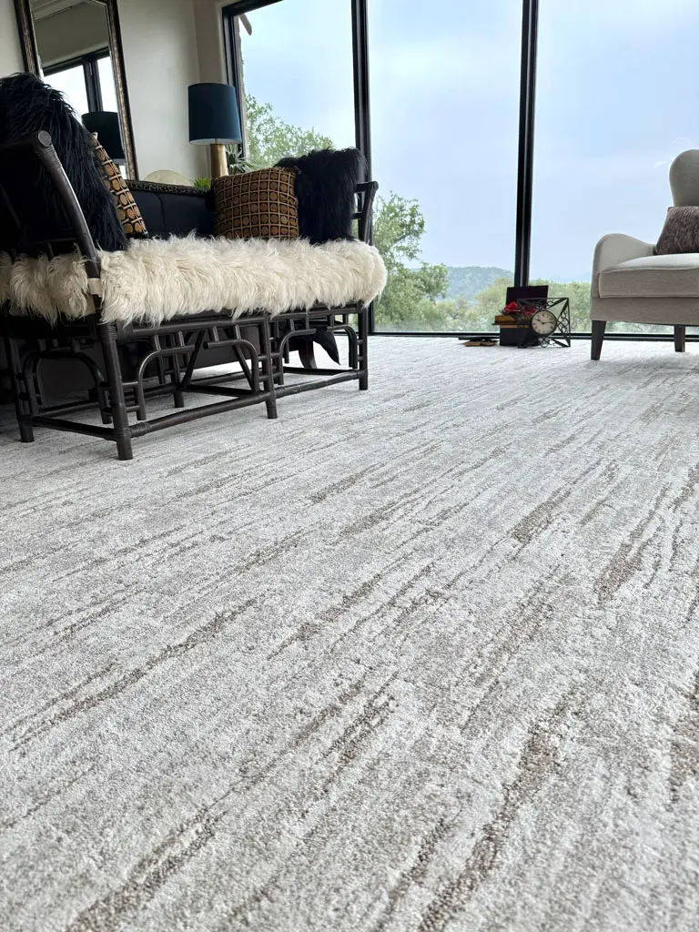 Fabrica Barcelona Collection Salvador Dali Carpet flooring installation in San Antonio, TX by Pride Floors
