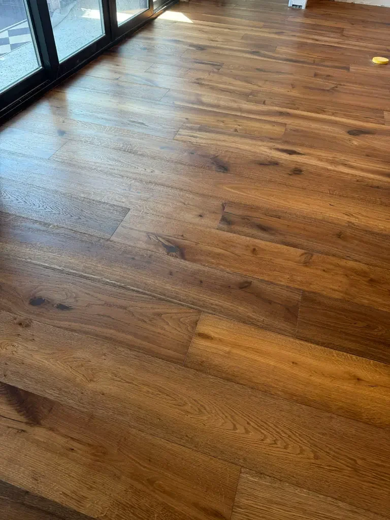 D&M Genèse Collection Wood flooring installation in San Antonio, TX by Pride Floors