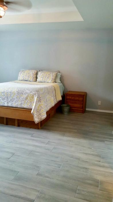 bedroom hardwood flooring