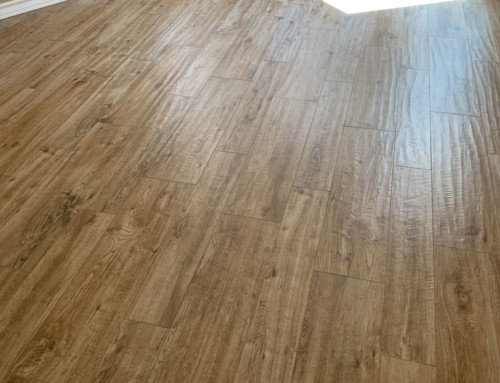 Tile Plank Installation After Photo