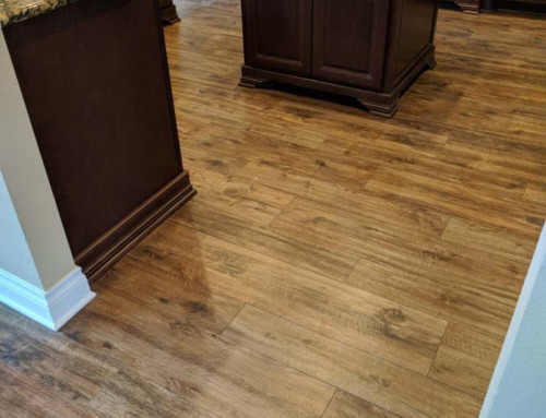 Tile Plank Installation After Photo