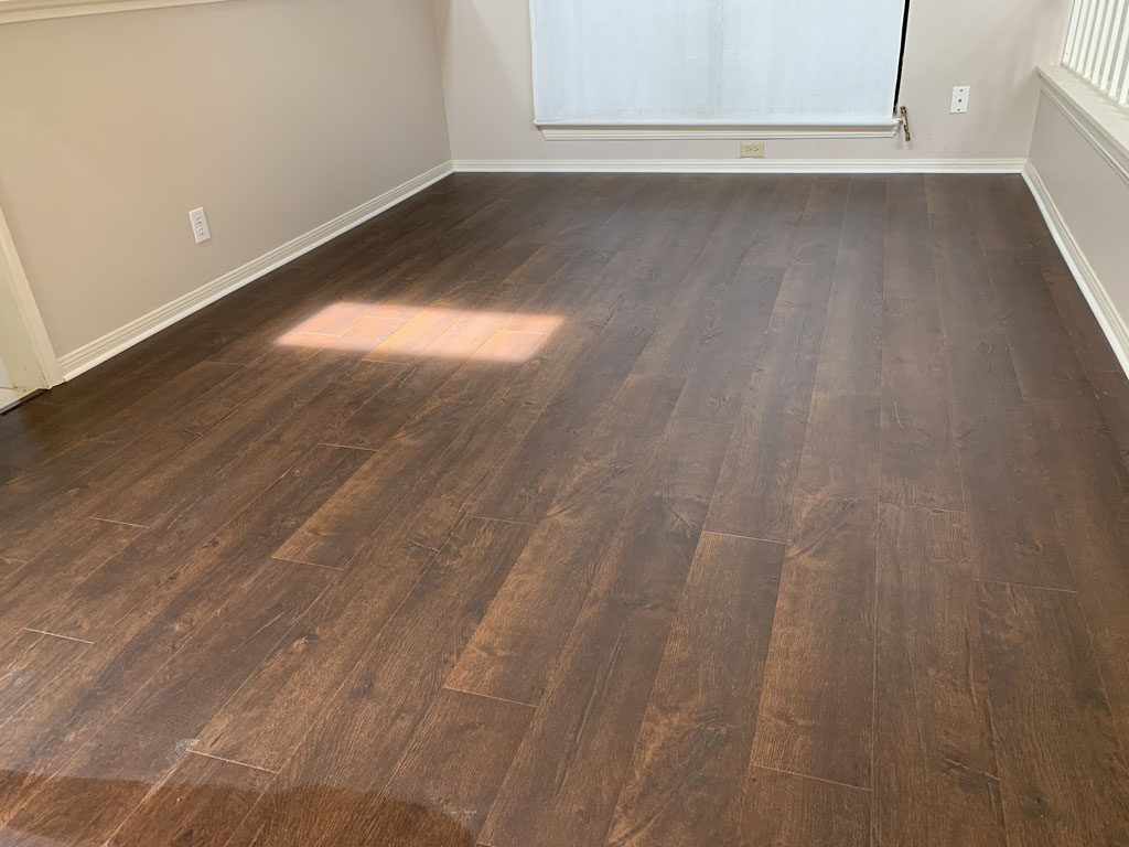 Laminate Flooring Installation After Photo - Pride Floors & Construction | San  Antonio, Hardwood Flooring, Tile, Carpet, and Remodeling